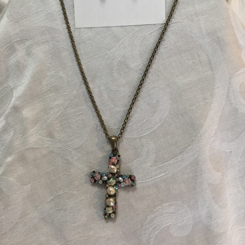 💜  Cookie Lee necklace/earrings set